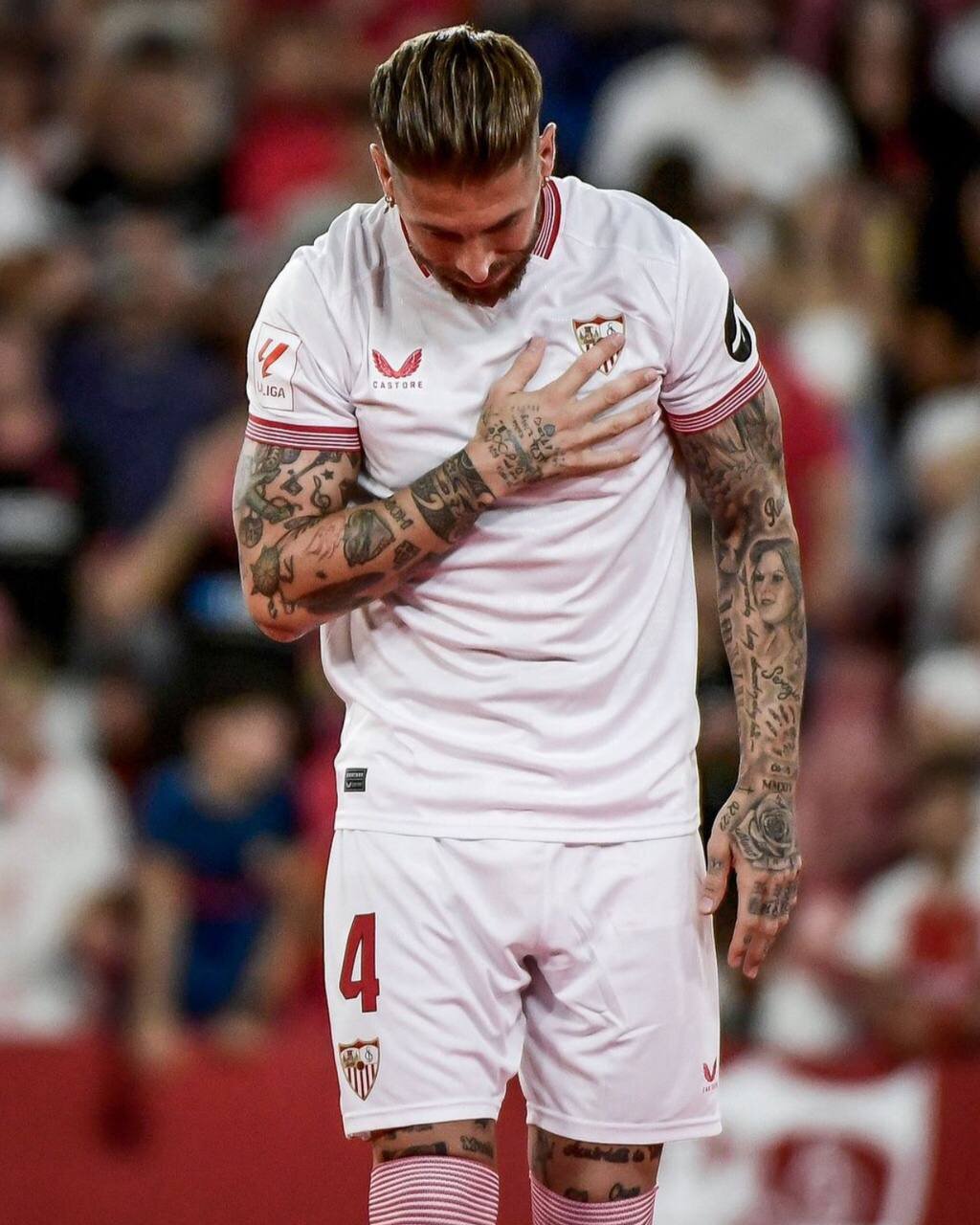 عکس‌| اشک‌های راموس در بازگشت به خانه