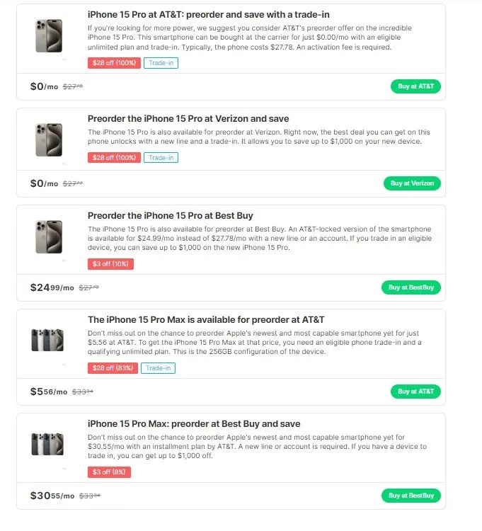 تاریخ تحویل برخی مدل‌های آیفون ۱۵ پرو مکس به تعویق افتاد