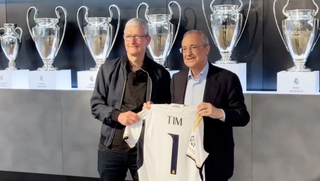 عکس| سورپرایز رئال مادرید برای مرد شماره یک اپل