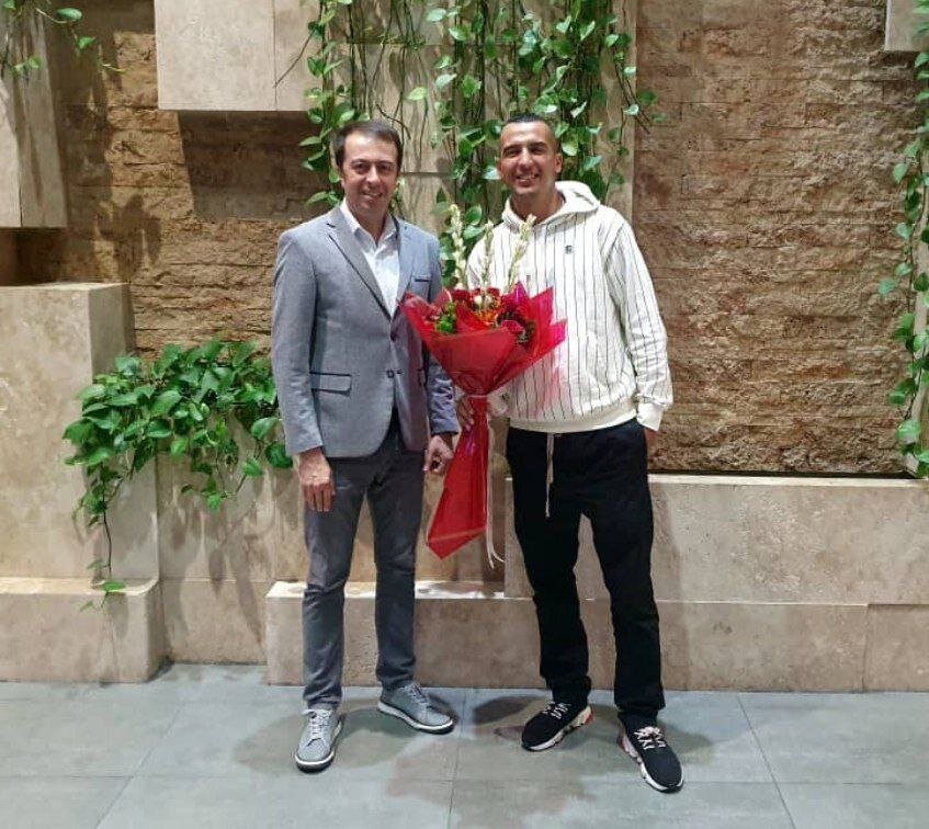 عکس| مهاجم جدید پرسپولیس به تهران رسید