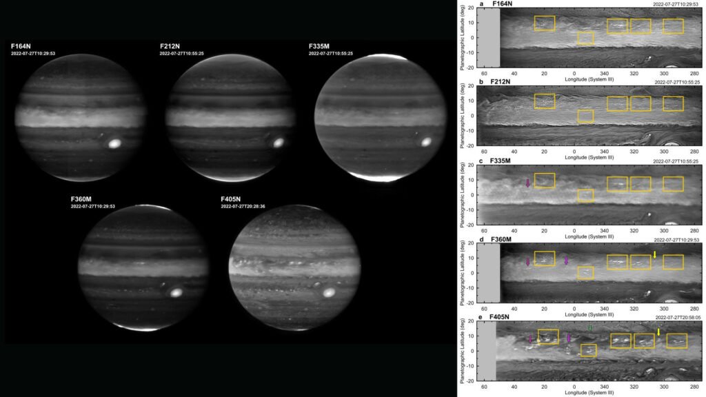 جیمز وب یک «جت استریم» غول‌پیکر را در سیاره مشتری کشف کرد! + عکس