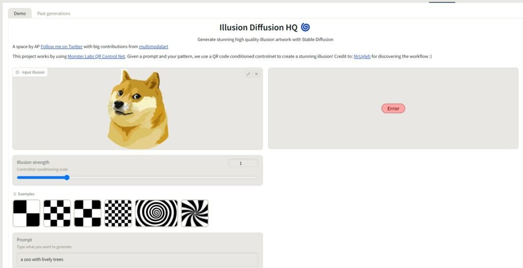 معرفی ابزار Illusion Diffusion؛ با هوش مصنوعی تصاویری با خطای دید بسازید 4 معرفی ابزار Illusion Diffusion؛ با هوش مصنوعی تصاویری با خطای
