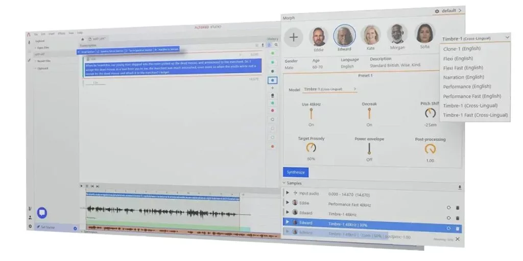 بهترین ابزارهای تغییر صدا با هوش مصنوعی 24 هوش مصنوعی تغییر صدای Altered