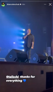 عکس| بمب آرژانتینی استقلال در کنسرت خواننده معروف پاپ!