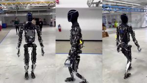 ایلان ماسک شیوه راه‌رفتن ربات اپتیموس تسلا را به‌نمایش گذاشت + ویدیو