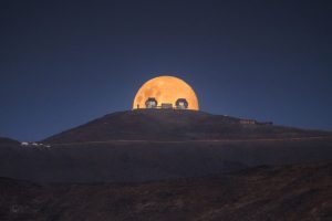 تصویر روز ناسا: ماه کامل از رصدخانه