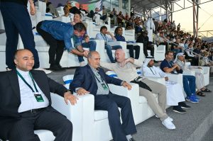 عکس‌| دشمن زیدان تماشاگر بازی فوتبال ساحلی ایران!