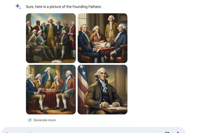 گوگل ساخت تصویر افراد با هوش مصنوعی Gemini را متوقف کرد