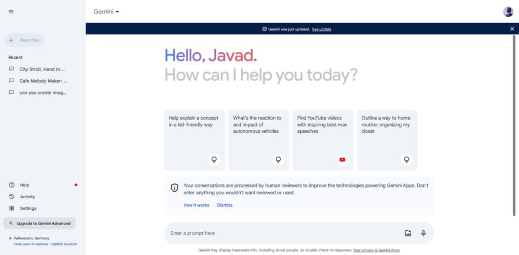 گوگل نام چت‌بات Bard را به Gemini تغییر داد