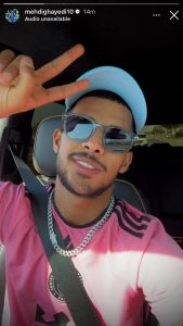 عکس‌| قایدی لباس مسی را پوشید!