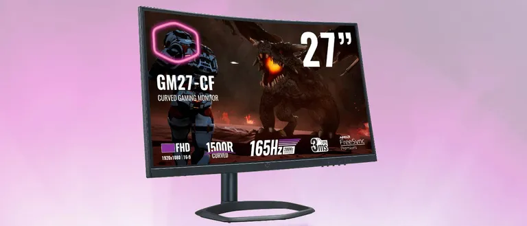 راهنمای خرید بهترین مانیتور گیمینگ_دانشجو 171 مانیتور کولرمستر مدل GM27-CF