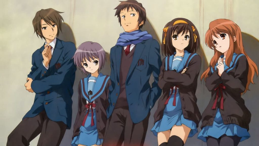 نمایی از انیمه The Melancholy of Haruhi Suzumiya
