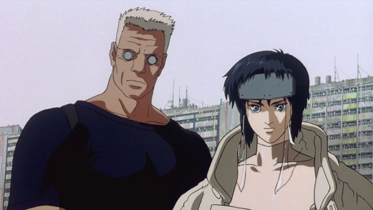 نمایی از انیمه Ghost in the Shell