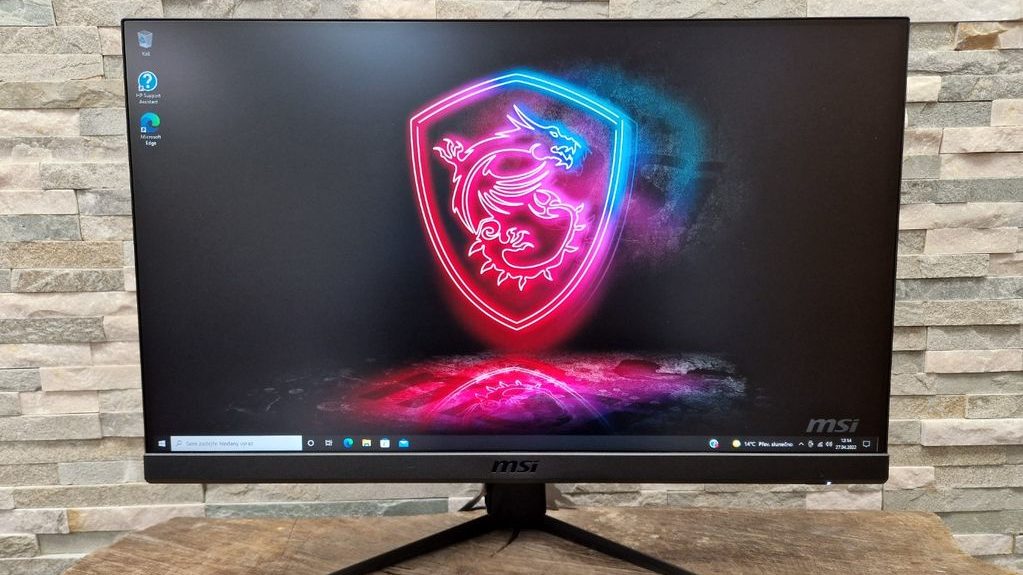 بهترین مانیتورهای گیمینک با کیفیت 2K از برندهای مختلف_دانشجو 61 مانیتور اماسآی مدل Optix MAG271CQR