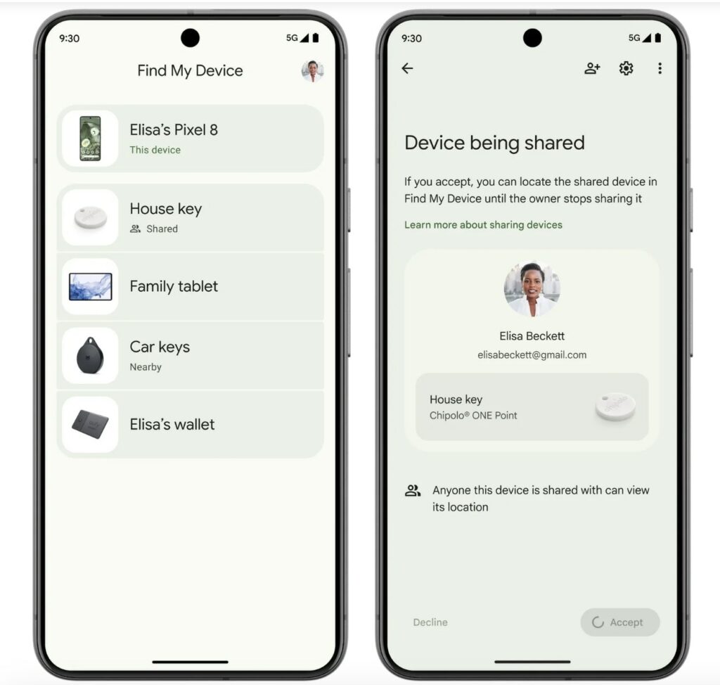 گوگل شبکه Find My Device را برای موقعیت‌یابی گجت‌ها راه‌اندازی کرد