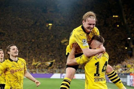 دورتموند ۱ – ۰ پاری سن ژرمن/ میزبان به تور زد مهمان به تیر + فیلم