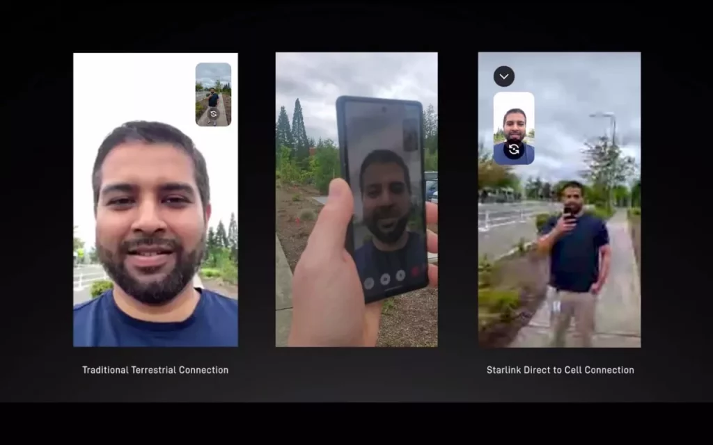 اولین تماس ویدیویی با اینترنت ماهواره‌ای مستقیم اسپیس ایکس + ویدیو