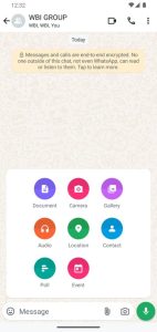 ویژگی «رویدادهای انحصاری» واتس‌اپ