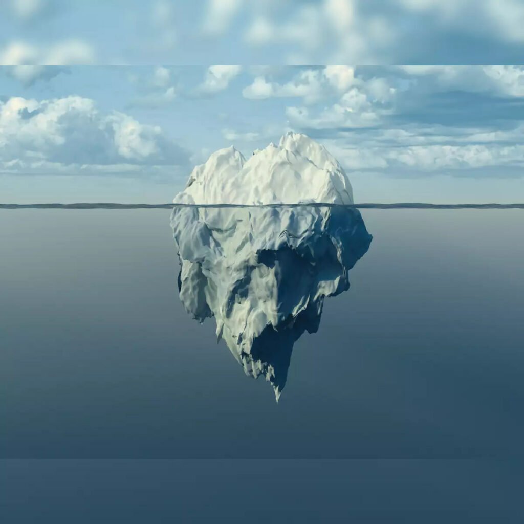 بزرگ‌ترین کوه یخ جهان دوباره در یک گرداب اقیانوسی گرفتار شد