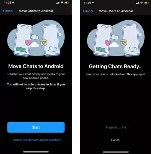 1726866772 614 نحوه انتقال واتساپ به گوشی تازه بدون پاک شدن اطلاعات.webp