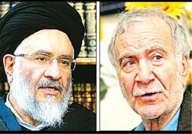 یادگارنامه استاد ابراهیمی دینانی و محقق داماد در خانه اندیشمندان علوم انسانی رونمایی شد