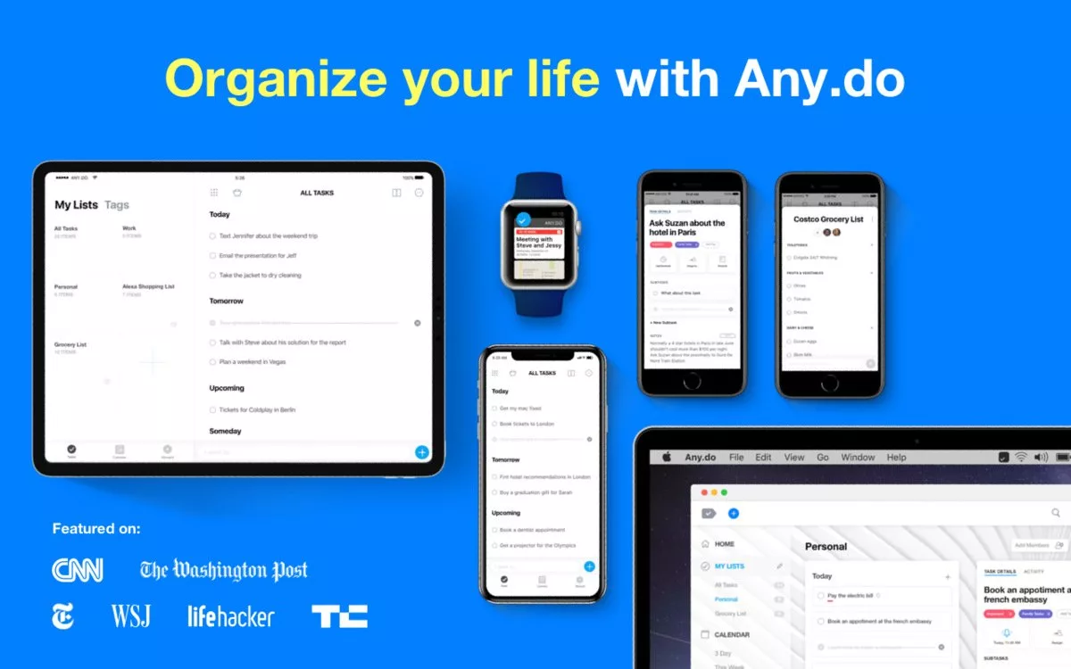 با این 5 اپلیکیشن پلنر، برنامه ریزی روزانه خود را انجام دهید_دانشجو 12 Any Do