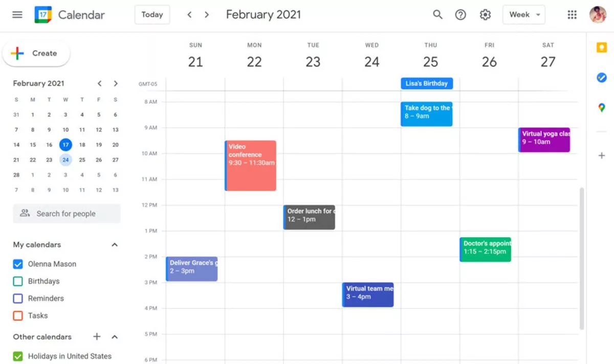 با این 5 اپلیکیشن پلنر، برنامه ریزی روزانه خود را انجام دهید_دانشجو 11 Google Calendar