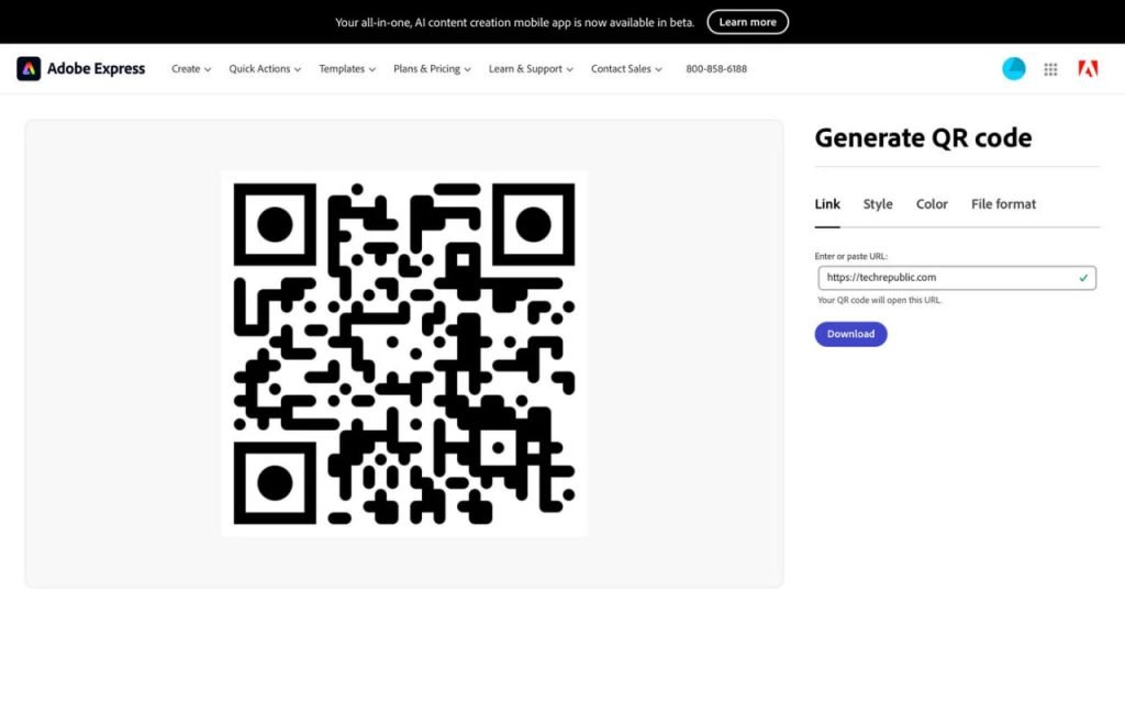 وب سایت ساخت کیو آر کد