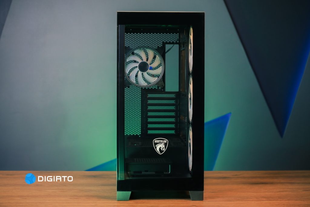 معارفه کیس گیمینگ گرین GRIFFIN G8: نخستین کیس آکواریومی گرین_دانشجو 31 کیس GRIFFIN G8