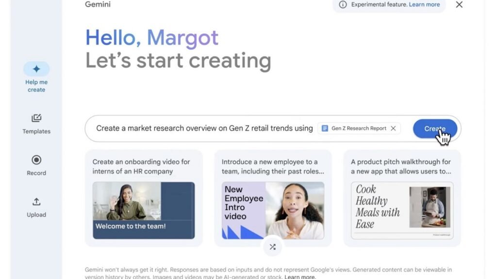 اپلیکیشن تولید ویدیوی گوگل