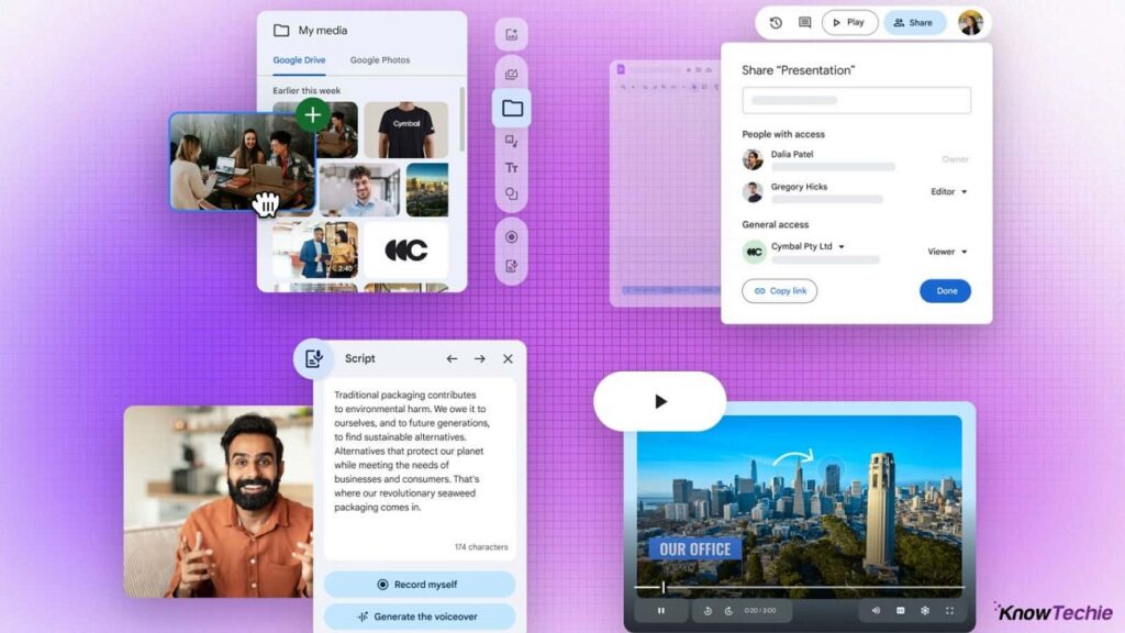 گوگل Vids انتشار شد؛ اپلیکیشن هوش مصنوعی جمینای برای تشکیل ویدیو_دانشجو 4 اپلیکیشن تولید ویدیوی گوگل