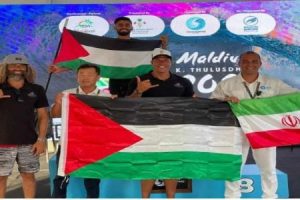درخواست ملی پوش فلسطینی گرفتار در غزه از انجمن موج سواری ایران