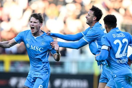 تورینو ۰ – ۱ ناپولی/ پیروزی اسکاتلندی برای شاگردان کونته + فیلم