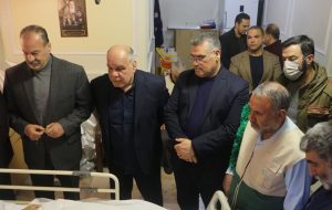 در طلیعه میلاد مولای متقیان حضرت علی علیه‌السلام و روز پدر صورت ‌پذیرفت/ حضور مدیران ورزش استان تهران و شمیرانات در آسایشگاه ثارالله