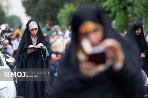 برگزاری قرائت دعای کمیل ویژه لیله‌الرغائب در حرم حضرت عبدالعظیم