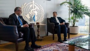 دیدار و رایزنی سازنده معاون وزیر امور خارجه با مدیرکل سازمان بهداشت جهانی